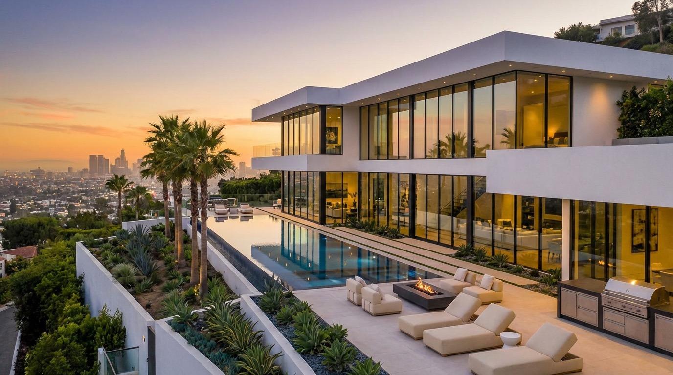 Luxury property exterior