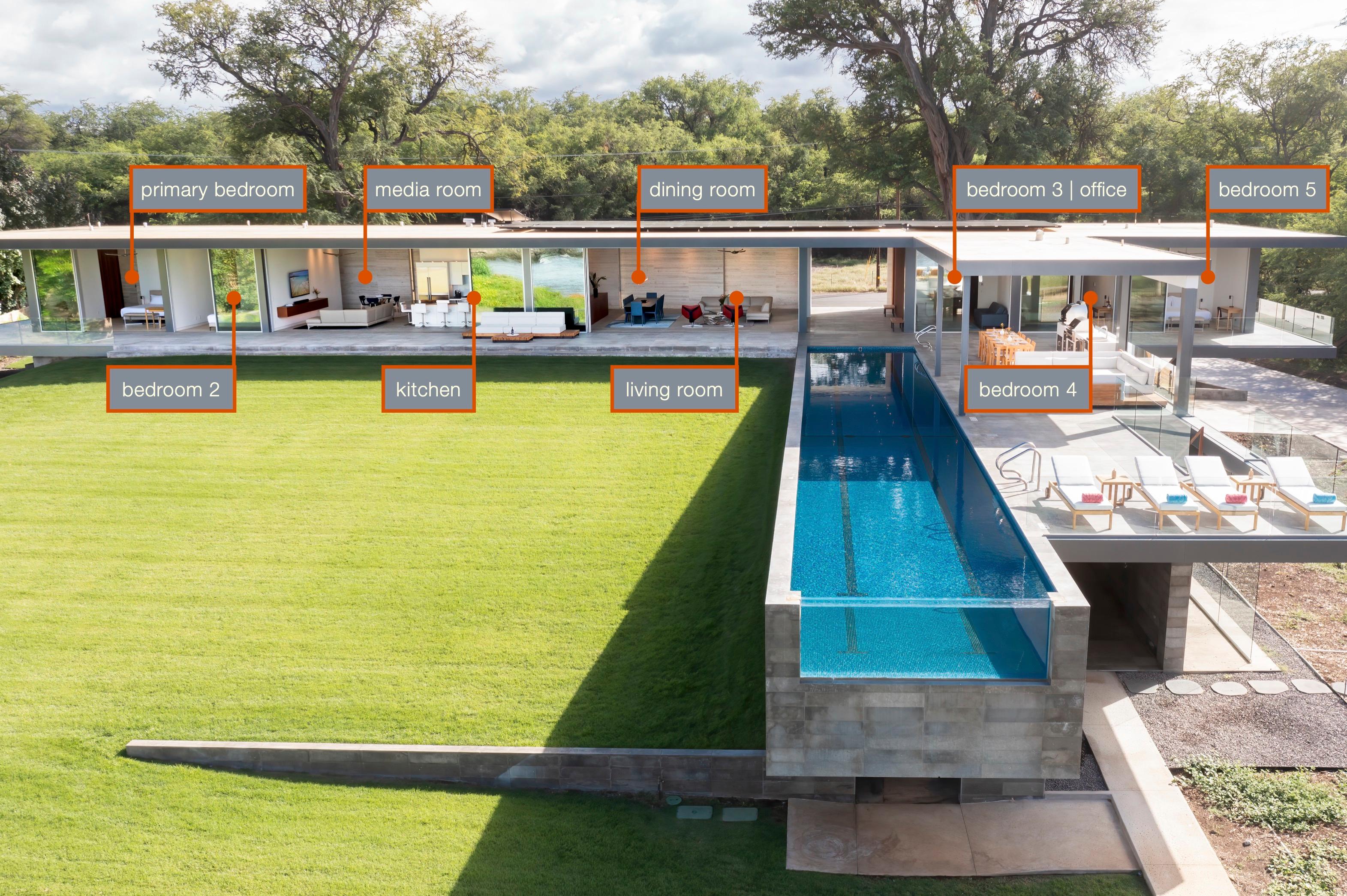 Puako’s Ocean Edge Modern Estate gallery image 5