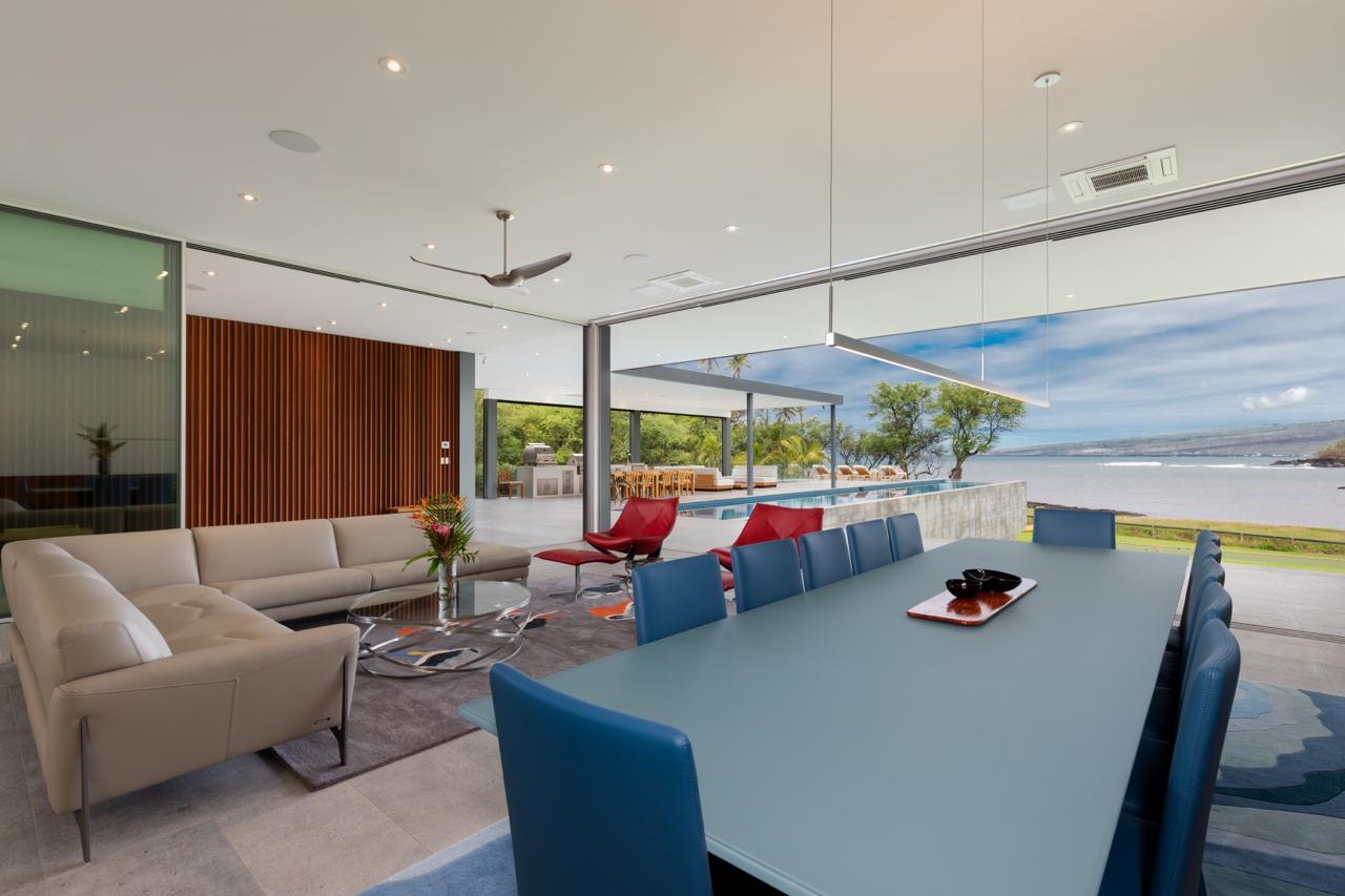 Puako’s Ocean Edge Modern Estate gallery image 9