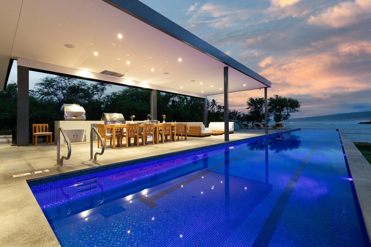 Puako’s Ocean Edge Modern Estate gallery image 1