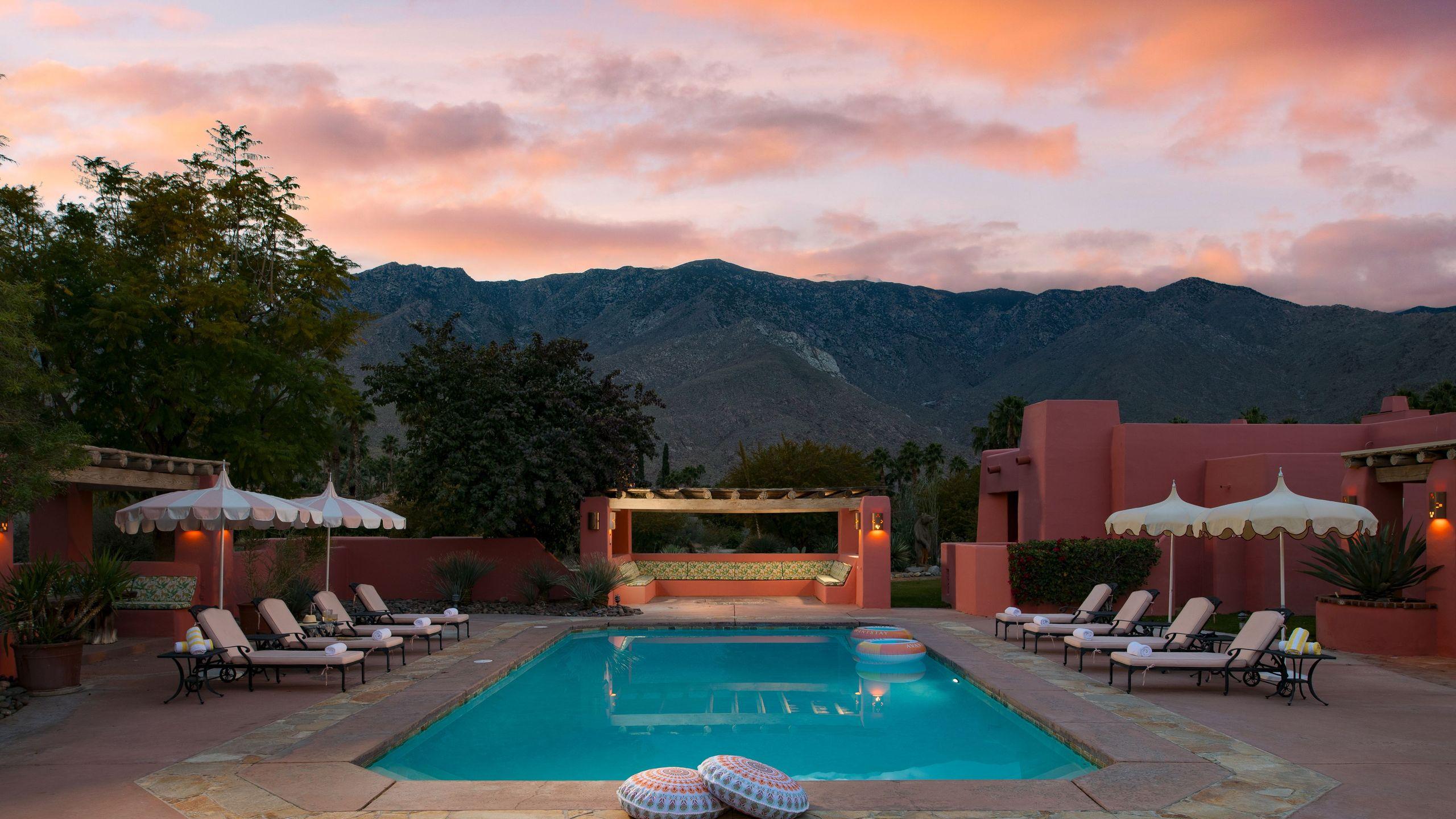 The Pond Estate | Maximalist Designer Compound w/ 2 Casitas, Indoor + Outdoor Pools, Tennis Court, & Gorgeous Mountain Views | 12k sqft gallery image 10