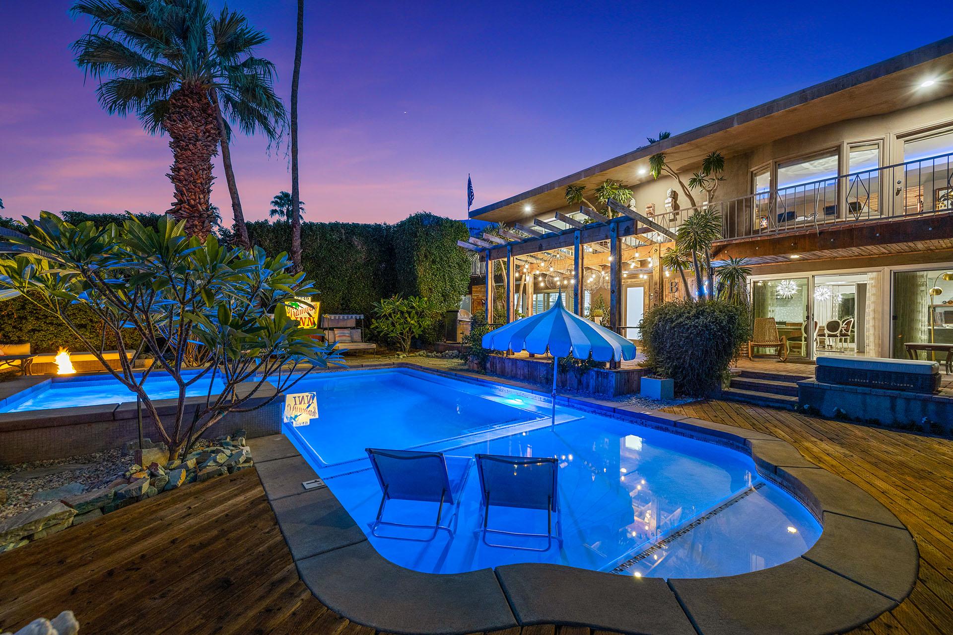 Joplin House on Janis Street A Palm Springs Poolside Paradise! gallery image 1