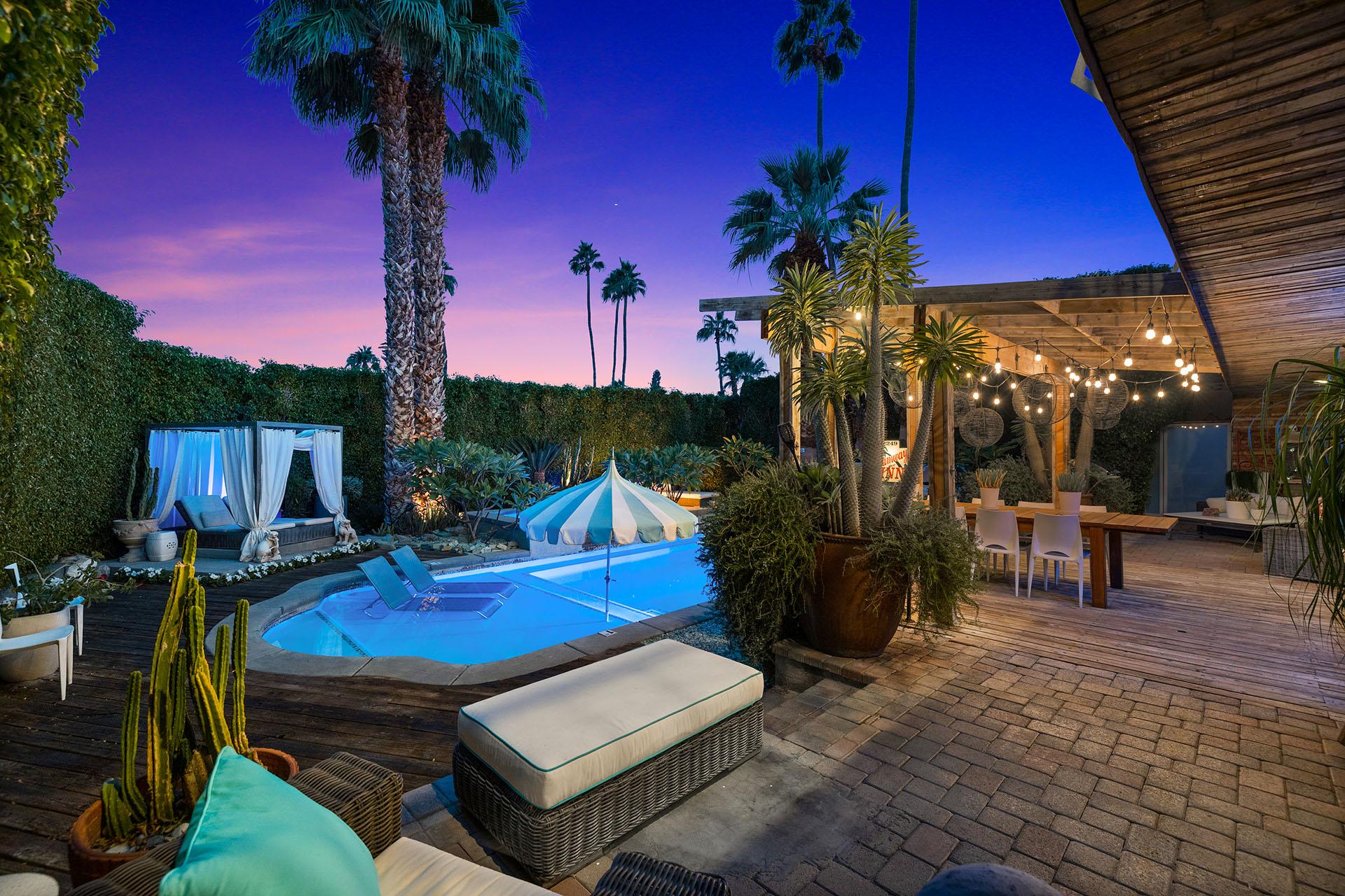 Joplin House on Janis Street A Palm Springs Poolside Paradise! gallery image 8